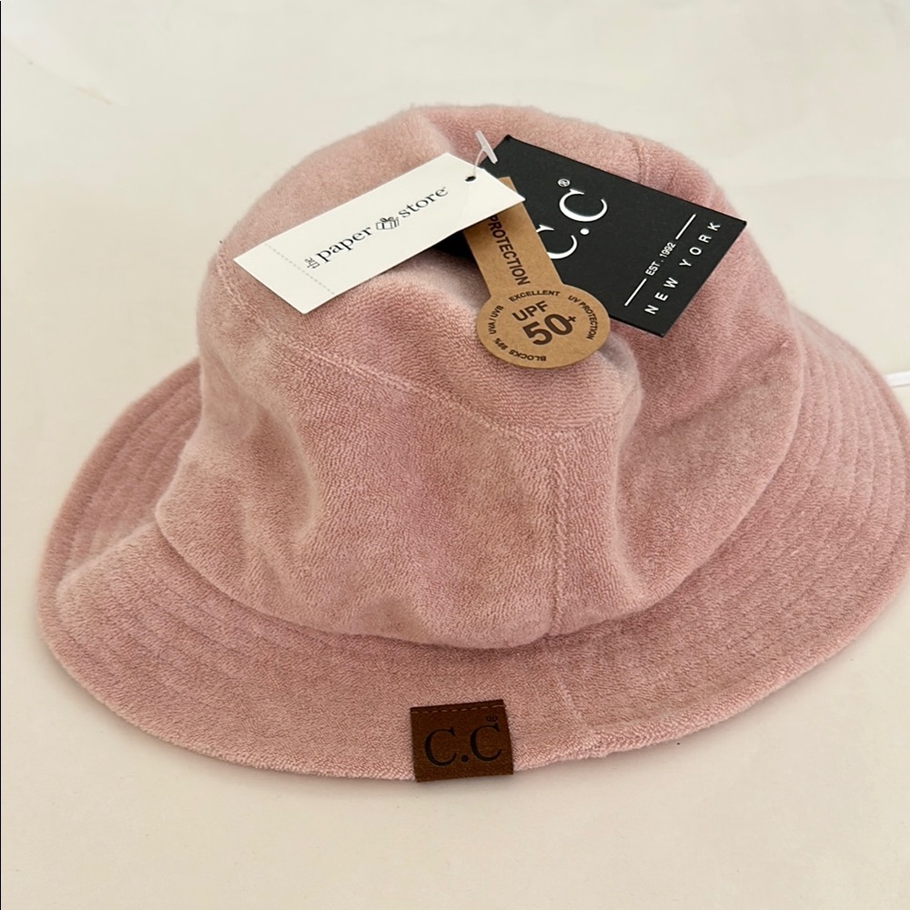 C.C Soft Blush Bucket Hat